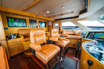 LONE STAR 47 Pilothouse Aft