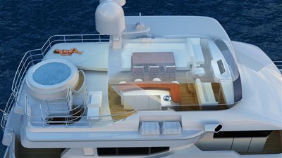 All Ocean Yachts 90' Steel 19 Flybridge full view