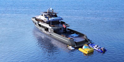 All Ocean Yachts-Bray Ocean Rover 132 1 Aft Profile 