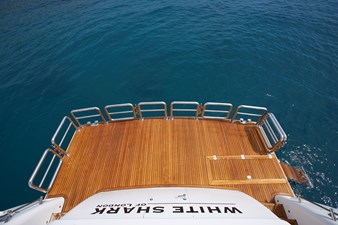 JOHNSON 110 FLYBRIDGE  14 Swim platform