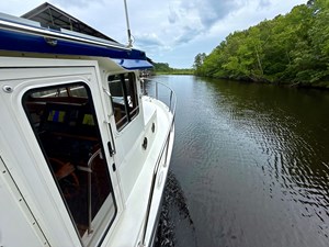 BLUE WANDER  8 Starboard Deck