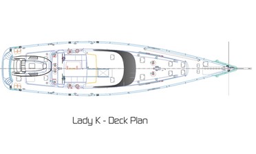 LADY K 59 LADY K - Deck Plan