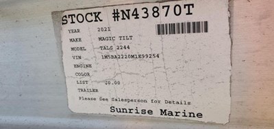 2021 Cape Horn 22 OS 7 8