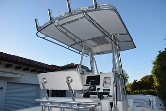 Contender 22 Sport 2 All Aluminum T-Top and Railings  