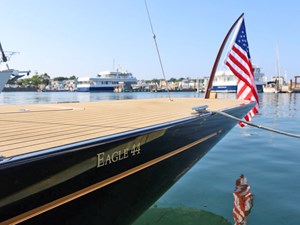 WELCOME 2 WELCOME: 2024 Leonardo Eagle 44 Port Quarter and Aft Deck