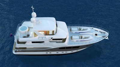 All Ocean Yachts 90' Steel 18 Top side