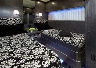 JOHNSON 83’ SKYLOUNGE W/FISHING COCKPIT  5 Starboard Cabin