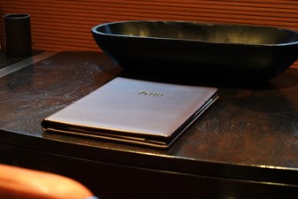 KIJO 46 Tropical hardwood was used for a beautiful desk