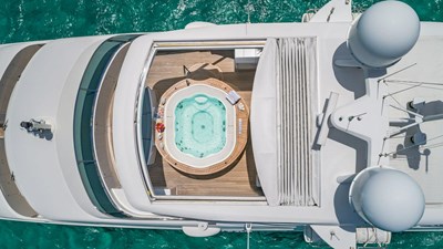 NAMASTE 45 Sun Deck Aerial View