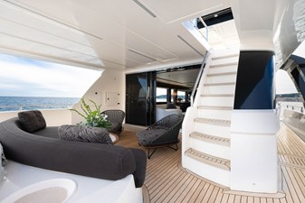 Cecilou 14 CECILOU 27m Cayman Yacht For Sale Aft Seating