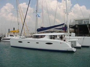 48' 2008 Fountaine Pajot Salina 48 1 Rear View