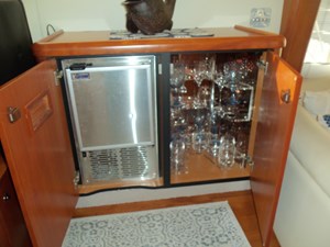 YOUNG GIRL 5 Bar Starboard Side of Salon