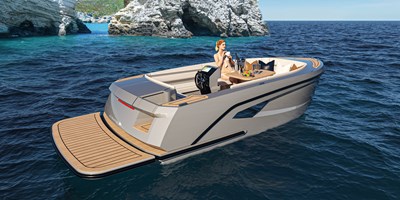 Alfastreet 21 open 16 AS 18 - HALF SIDE STERN VIEW