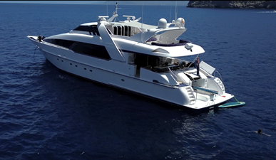 Moonraker 27 Mooraker 119' Stern Profile 