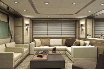 Inace Yachts 126' Aft House Explorer Yacht 4 Main Salon