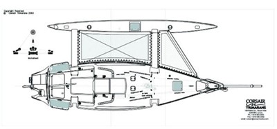 36' 2005 Corsair 