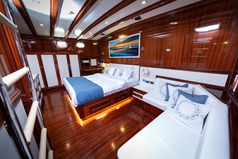 36 M COMMERCIAL GULET 23 Queen of Datca Fwd Master Cabin 03