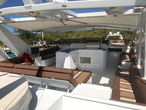 MON SHERI  63 Flybridge Looking Forward