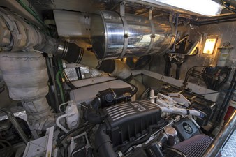 Basya Nicoli 16 Sunseeker 82Y Basya Nicoli Engine Room