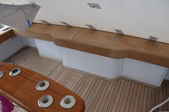 43' Jim Smith  37 Cockpit with canvas fly cover  