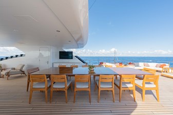 SUPERYACHT W 63 Sun Deck Dining