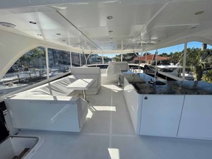 JOHNSON 80' FLYBRIDGE W/HYDRAULIC PLATFORM  40 Full Storage covers  