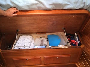 FIRST LIGHT 34 Storage Below Master Berth