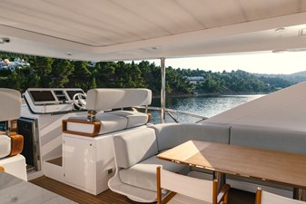TAMUSIA 34 Tamusia flybriidge starboard side
