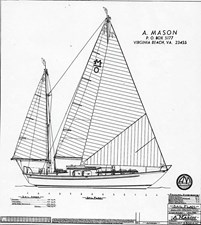 Crest 57 Sailplan