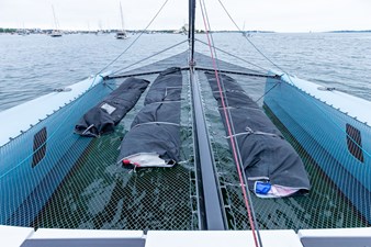 MOONWAVE 8 MOONWAVE, 2012 Gunboat 60: Trampoline