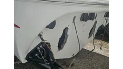 1999 Baja 342 Boss HULL ONLY NO ENGINES 25 