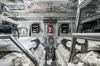 Cinderella 47 Engine Room