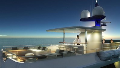 Inace Yachts 126' Aft House Explorer Yacht 1 Flybridge