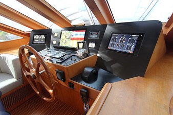 Symbol 62' Pilothouse 4 Pilothouse Helm