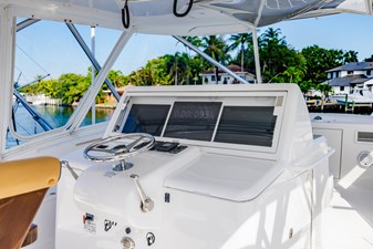 Farther & Sun 64 Flybridge Helm