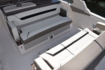 ERIKA RAY 45 046 - Aft settees moved closer together