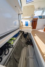 LOLA  35 Port Settee Storage Compartment