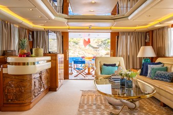 ALDONZA 14 Custom Bar in Main Saloon