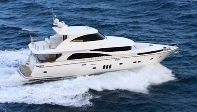 JOHNSON 80’ SKYLOUNGE W/FISHING COCKPIT  0 