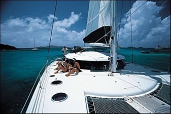 60' 2008 Fountaine Pajot Eleuthera 9 Top Deck