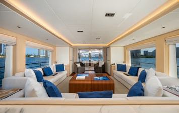 SANTOSH 3 Salon Looking Aft