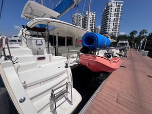 Gracefully 4 2013 Lagoon 400 S2 For Sale Aft Deck Port