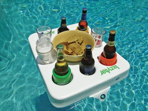 floating drinks tray