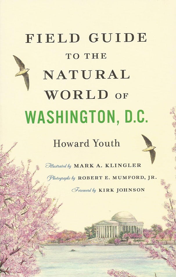 The Field Guide to the Natural World of Washington, D.C. by Howard Youth is not only informative and practical, but also full of beautiful wildlife art. Photo: Johns Hopkins University Press