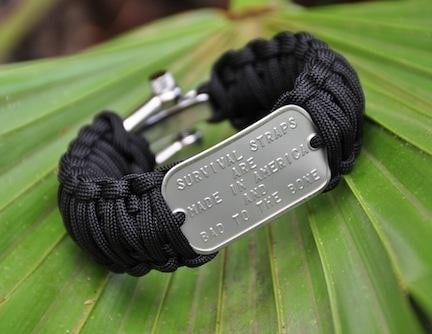 550 Paracord Outdoor Survival Bracelet with Whistle Compass and Fire  Starter  YouTube
