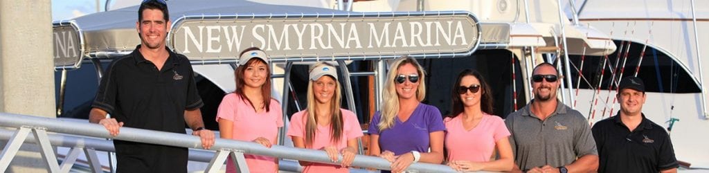 The employees of the New Smyrna Marina.