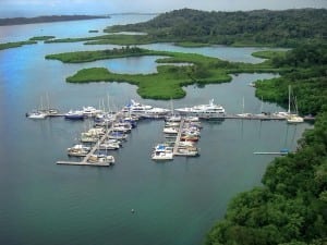 An image of Red Frog Marina in Panama