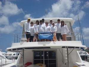 Southern Boating Crew at The Moorings Base before leaving the docks