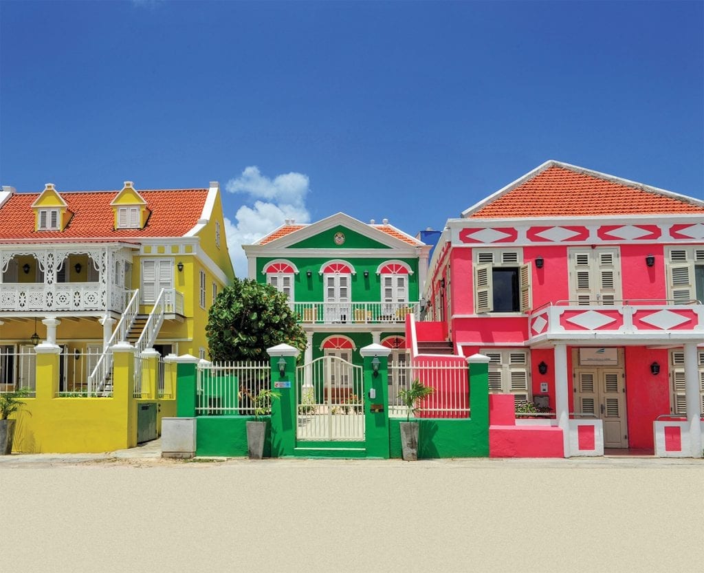 an image of Pietermaai in Curaçao