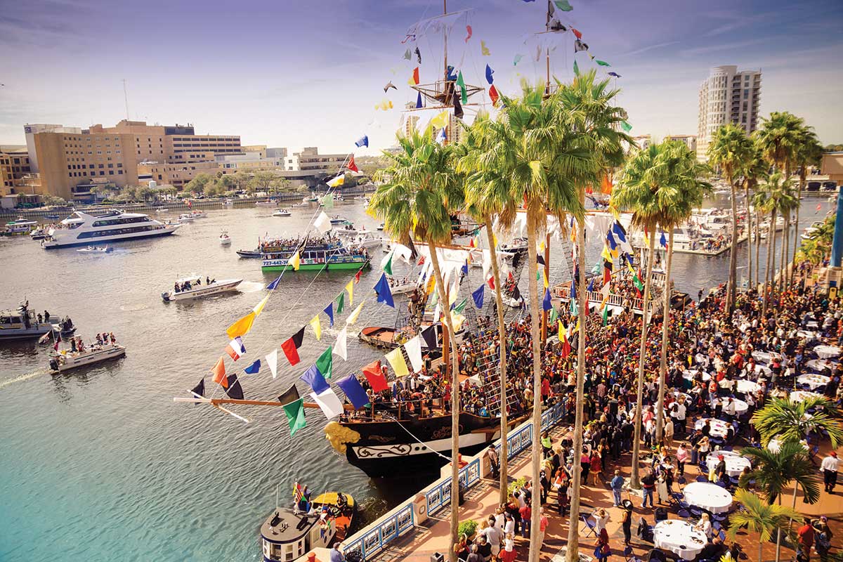 A waterfront view of the Tampa Flotilla